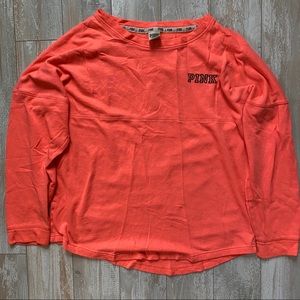 PINK Oversized Crewneck - Salmon